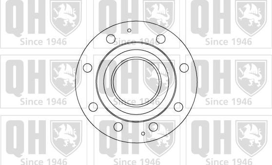 Quinton Hazell BDC4652 - Тормозной диск unicars.by