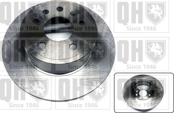 Quinton Hazell BDC4680 - Тормозной диск unicars.by