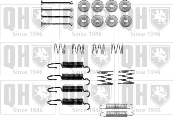 Quinton Hazell BFK455 - Комплектующие, стояночная тормозная система unicars.by