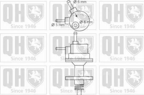 Quinton Hazell QFP51 - Топливный насос unicars.by