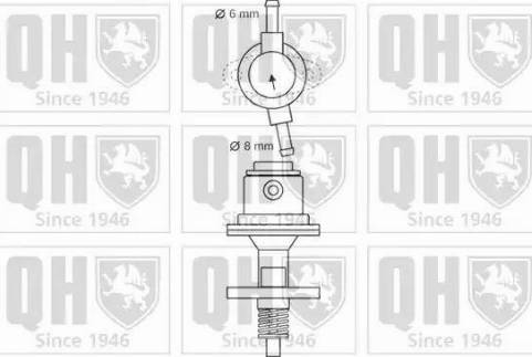 Quinton Hazell QFP537 - Топливный насос unicars.by