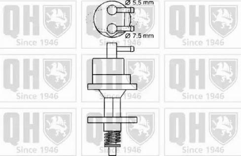 Quinton Hazell QFP271 - Топливный насос unicars.by