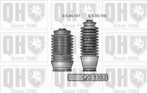 Quinton Hazell QG1332 - Комплект пыльника, рулевое управление unicars.by