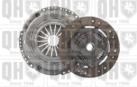 Quinton Hazell QKT2493AF - Комплект сцепления unicars.by