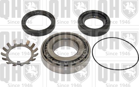 Quinton Hazell QWB747 - Комплект подшипника ступицы колеса unicars.by