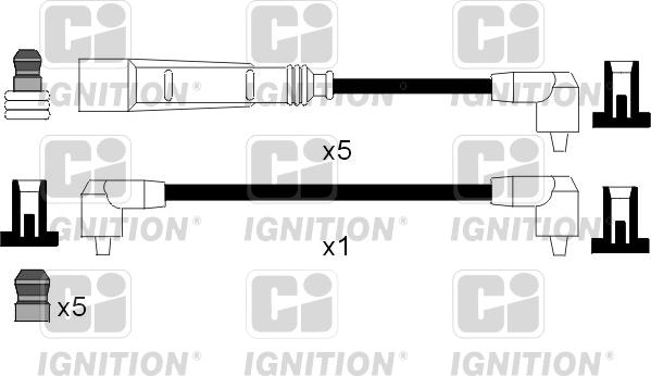 Quinton Hazell XC948 - Комплект проводов зажигания unicars.by