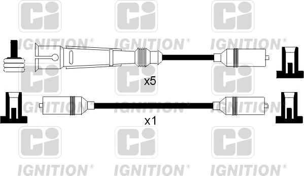 Quinton Hazell XC953 - Комплект проводов зажигания unicars.by