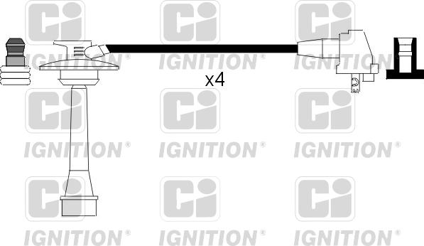 Quinton Hazell XC952 - Комплект проводов зажигания unicars.by