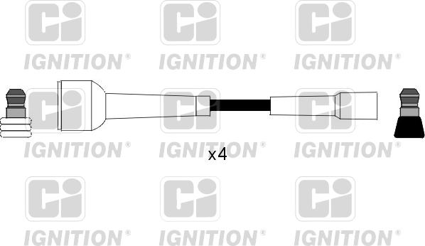 Quinton Hazell XC968 - Комплект проводов зажигания unicars.by