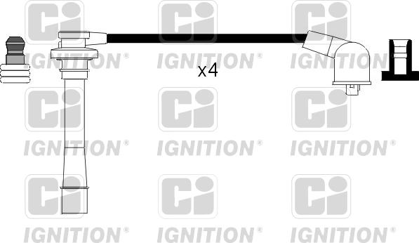 Quinton Hazell XC661 - Комплект проводов зажигания unicars.by