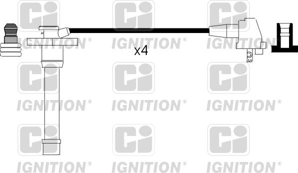 Quinton Hazell XC622 - Комплект проводов зажигания unicars.by