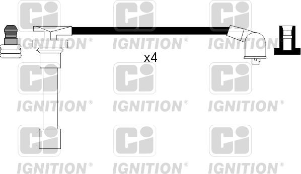 Quinton Hazell XC869 - Комплект проводов зажигания unicars.by