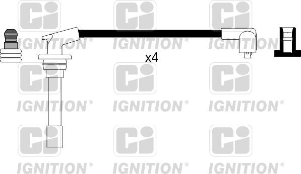 Quinton Hazell XC879 - Комплект проводов зажигания unicars.by