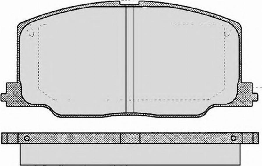 Raicam 571.0 - Тормозные колодки, дисковые, комплект unicars.by