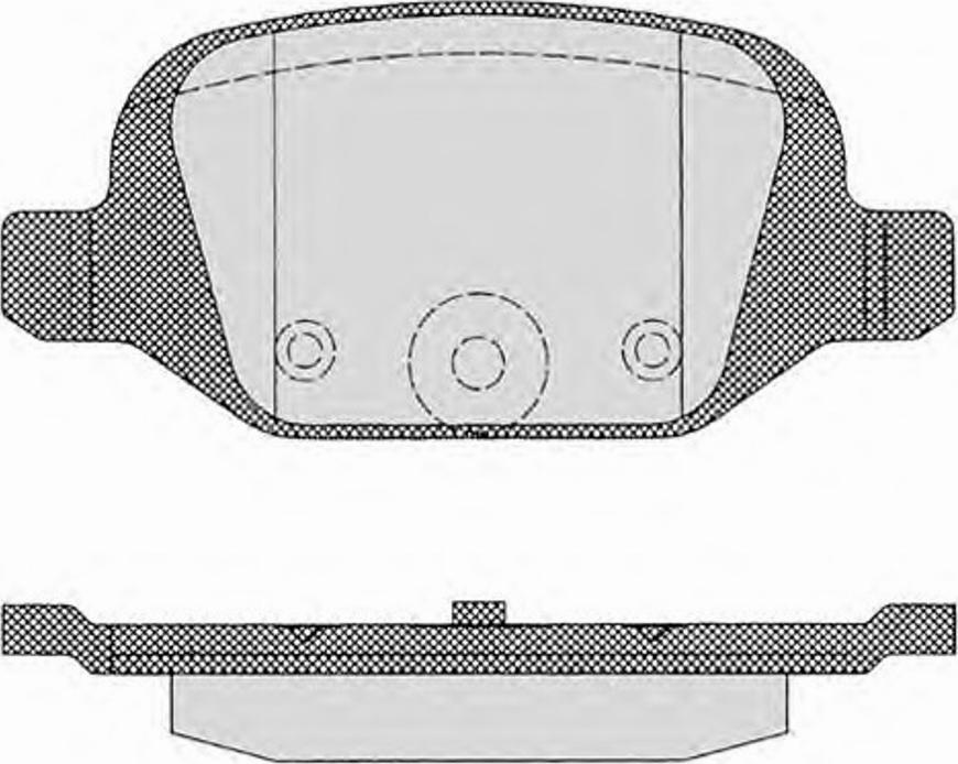 Raicam 609.0 - Тормозные колодки, дисковые, комплект unicars.by