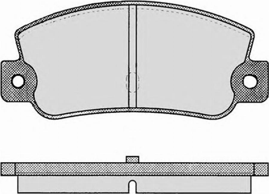 Raicam 345.0 - Тормозные колодки, дисковые, комплект unicars.by