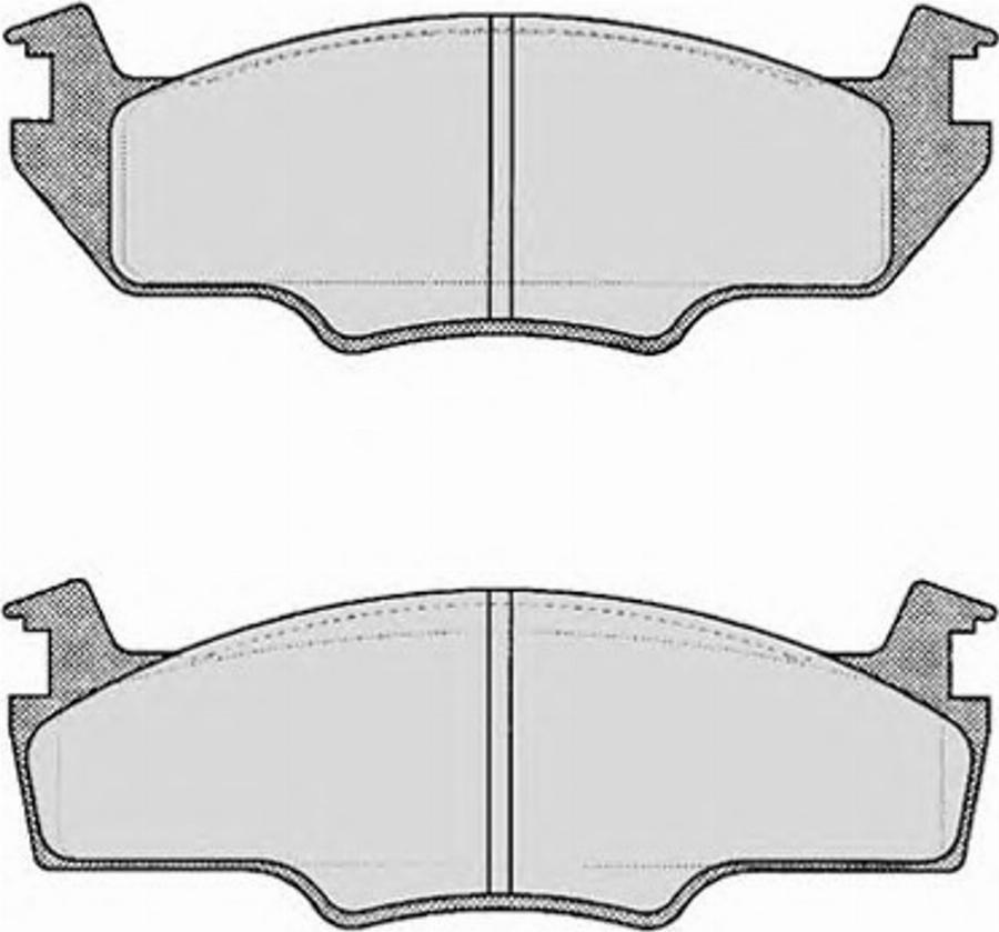 Raicam 218.2 - Тормозные колодки, дисковые, комплект unicars.by
