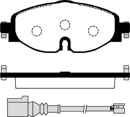 Raicam RA.0993.0 - Тормозные колодки, дисковые, комплект unicars.by