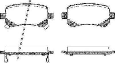 Raicam RA.0957.0 - Тормозные колодки, дисковые, комплект unicars.by