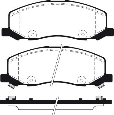 HELLA PAGID 355013061 - Тормозные колодки, дисковые, комплект unicars.by