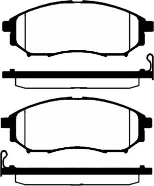 Raicam RA.0939.0 - Тормозные колодки, дисковые, комплект unicars.by