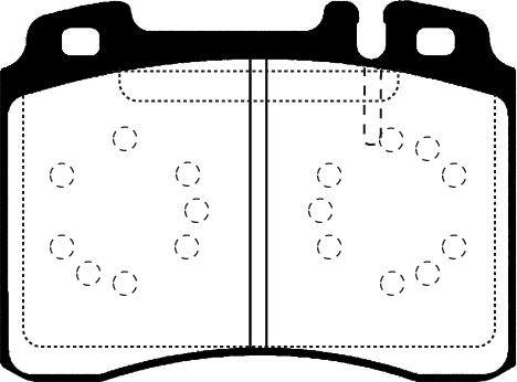 Textar 21153 160  0 4 T424 - Тормозные колодки, дисковые, комплект unicars.by