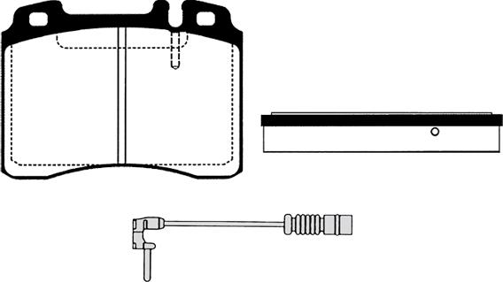 Raicam RA.0480.2 - Тормозные колодки, дисковые, комплект unicars.by