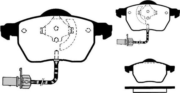 Raicam RA.0428.0 - Тормозные колодки, дисковые, комплект unicars.by