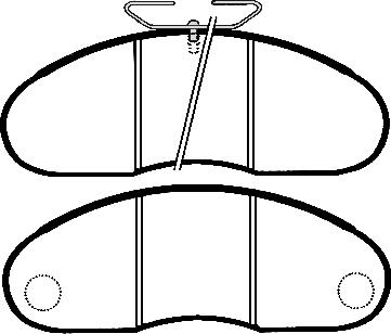 Raicam RA.0547.1 - Тормозные колодки, дисковые, комплект unicars.by