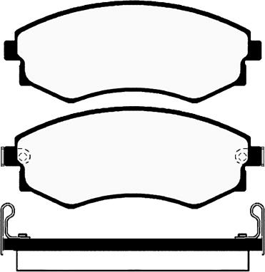 Raicam RA.0501.0 - Тормозные колодки, дисковые, комплект unicars.by