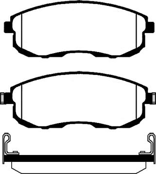 Raicam RA.0516.0 - Тормозные колодки, дисковые, комплект unicars.by