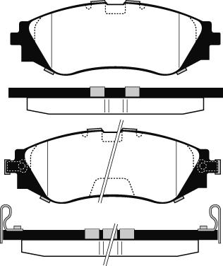 Raicam RA.0646.0 - Тормозные колодки, дисковые, комплект unicars.by