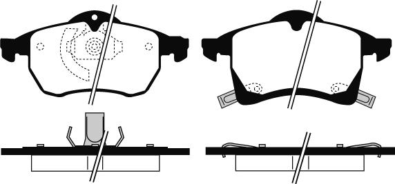 Raicam RA.0664.0 - Тормозные колодки, дисковые, комплект unicars.by