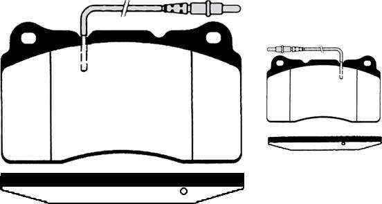 Valeo 670306 - Тормозные колодки, дисковые, комплект unicars.by