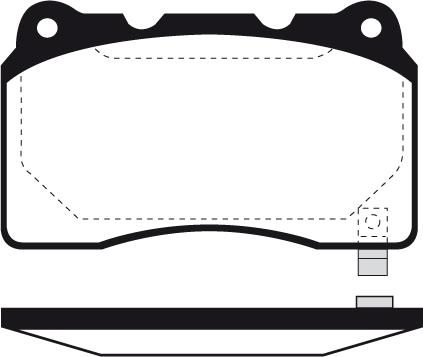 Raicam RA.0604.8 - Тормозные колодки, дисковые, комплект unicars.by