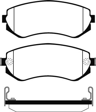 Raicam RA.0613.0 - Тормозные колодки, дисковые, комплект unicars.by