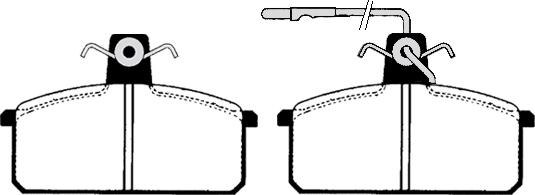 Raicam RA.0191.2 - Тормозные колодки, дисковые, комплект unicars.by