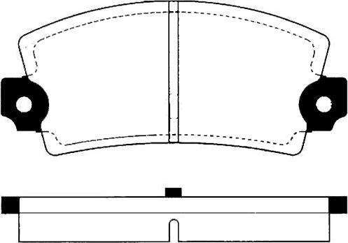 CAR SBB712 - Тормозные колодки, дисковые, комплект unicars.by