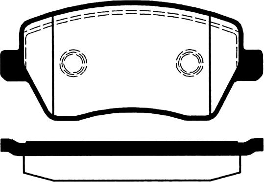 Raicam RA.0805.0 - Тормозные колодки, дисковые, комплект unicars.by