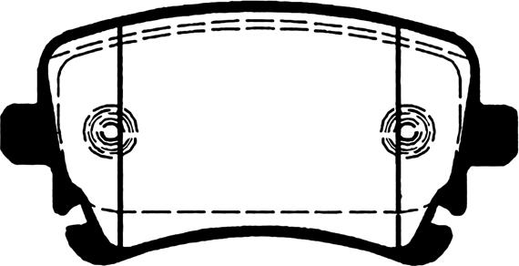 Raicam RA.0819.1 - Тормозные колодки, дисковые, комплект unicars.by