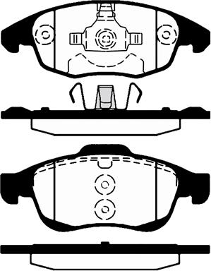 Raicam RA.0889.0 - Тормозные колодки, дисковые, комплект unicars.by