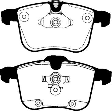 Raicam RA.0825.0 - Тормозные колодки, дисковые, комплект unicars.by