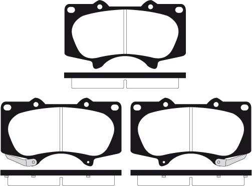 Raicam RA.0871.0 - Тормозные колодки, дисковые, комплект unicars.by