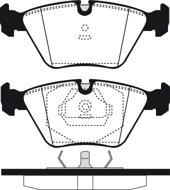 Raicam RA.0393.0 - Тормозные колодки, дисковые, комплект unicars.by