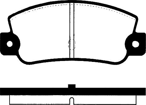 Lemförder 26480 - Тормозные колодки, дисковые, комплект unicars.by