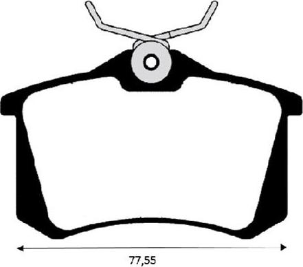 Raicam RA.0348.8 - Тормозные колодки, дисковые, комплект unicars.by