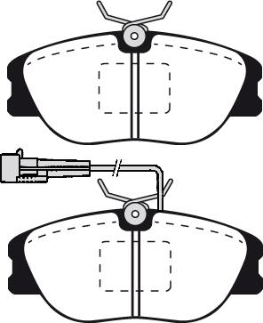 Raicam RA.0352.2 - Тормозные колодки, дисковые, комплект unicars.by