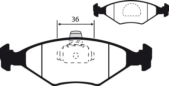 Raicam RA.0331.8 - Тормозные колодки, дисковые, комплект unicars.by