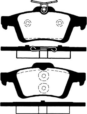 Raicam RA.0769.6 - Тормозные колодки, дисковые, комплект unicars.by