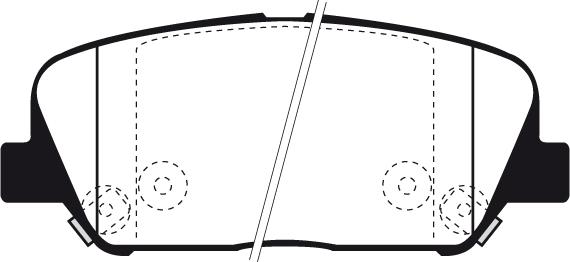 Raicam RA.1100.0 - Тормозные колодки, дисковые, комплект unicars.by